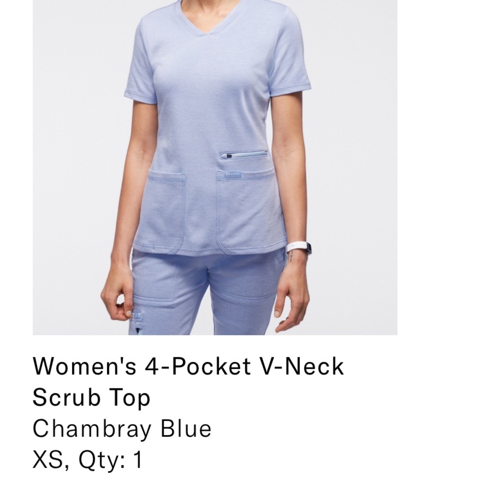 Jaanuu scrub top. Like new